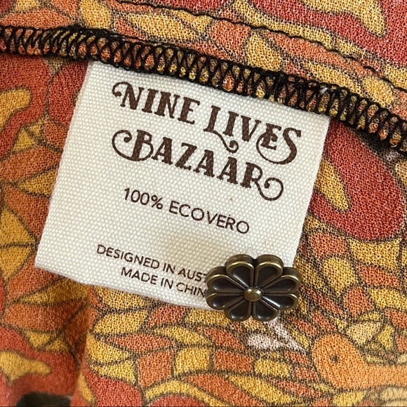 Nine Lives Bazaar Lady Love Dress Salsa - Picture 6 of 10